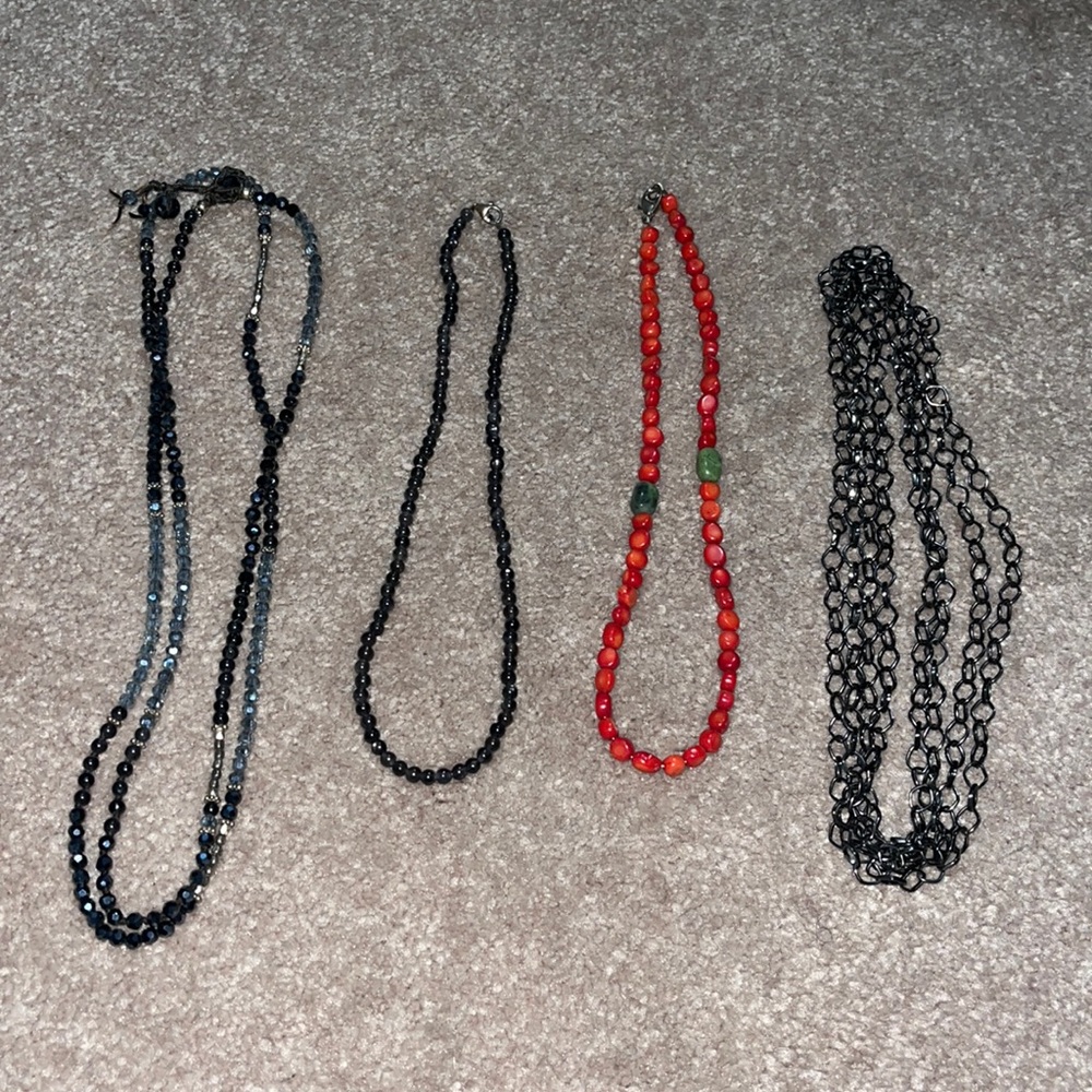 Bundle of necklaces